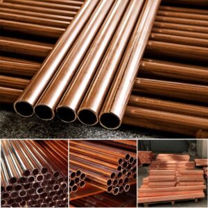 straight copper pipe