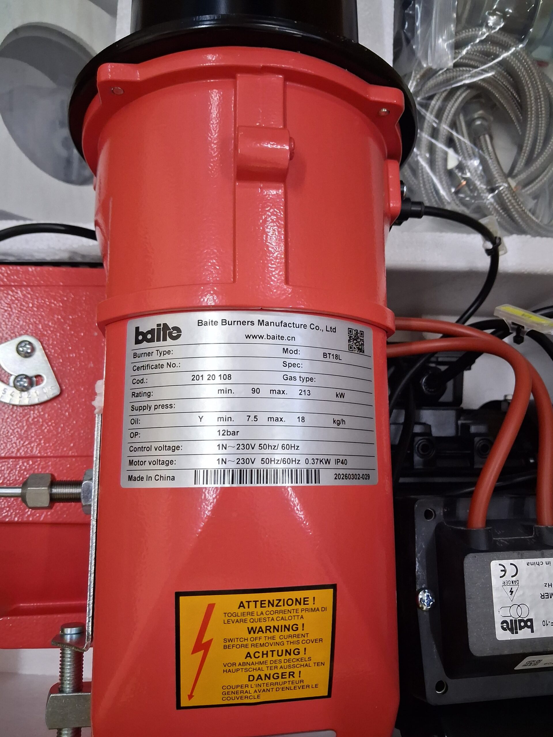 Baite BT18 Diesel Burner in Nairobi | Wisdo Merchants - Image 2