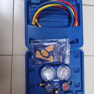VALUE manifold gauge set with hoses and carry case from Wisdo Merchants Nairobi