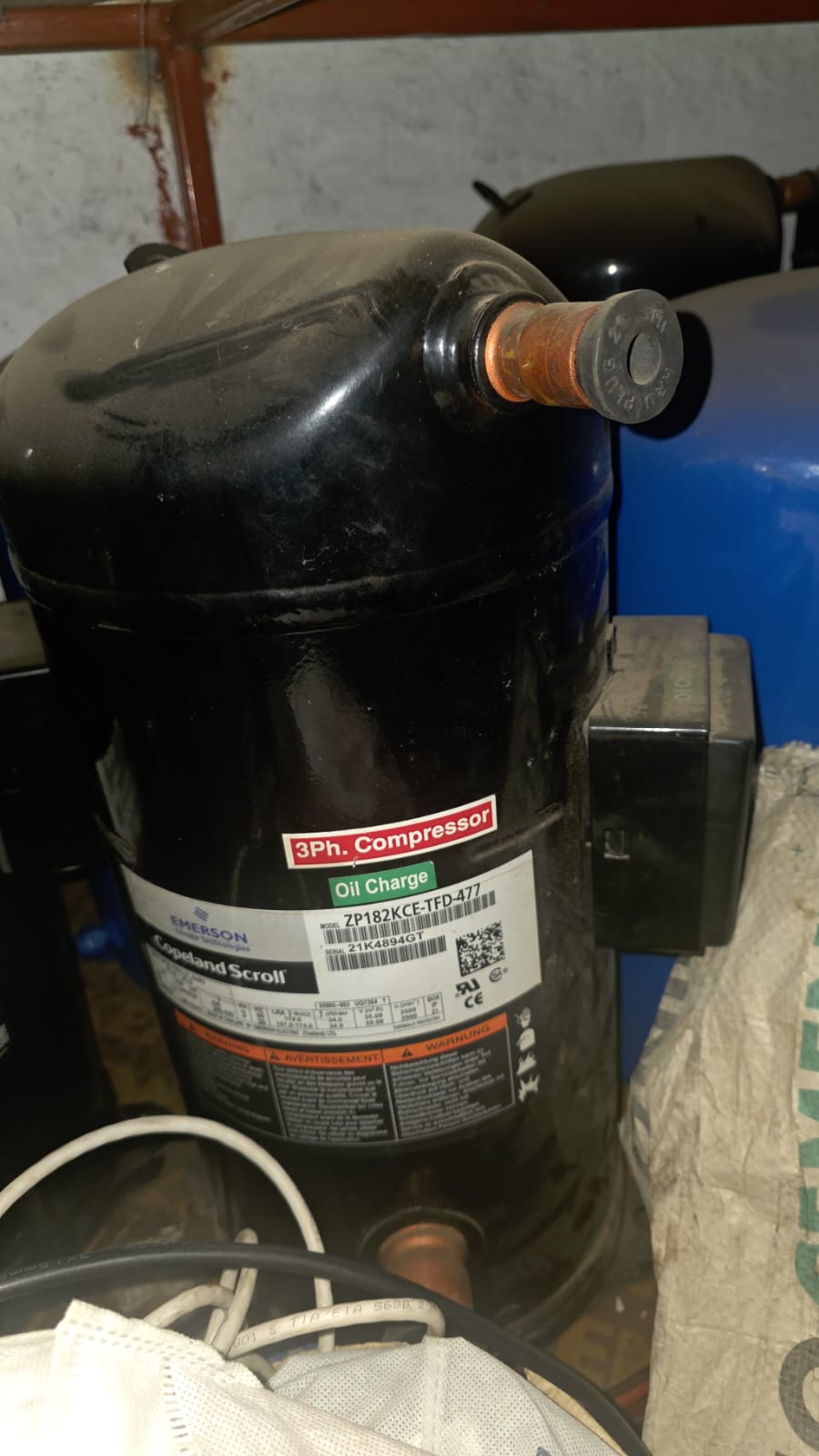 7HP Copeland compressor