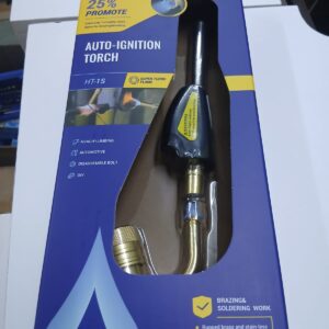 MAPP gas brazing torch