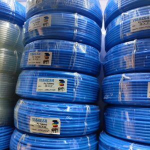 Blue PU (polyurethane) pneumatic pipe